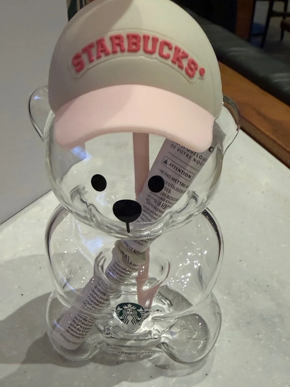 Starbucks Pink Bearista cup